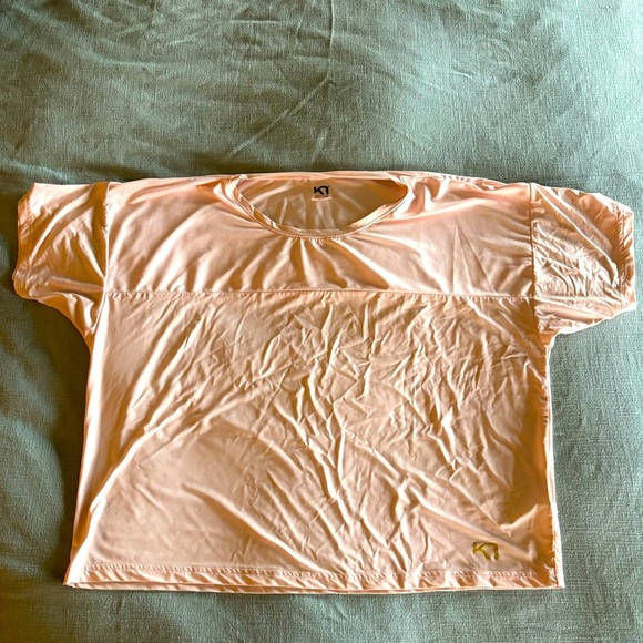 🌸 Kari Traa Pink Boxy Tee - size M​ - Picture 1 of 7